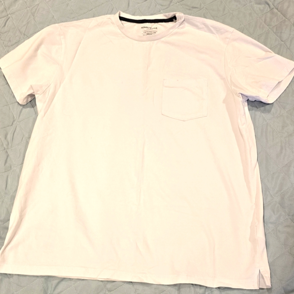 Kenneth Cole White Short Sleeve Tee